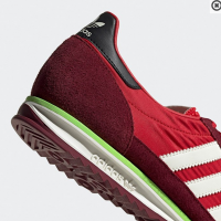 Кроссовки Adidas Sl 72 красные